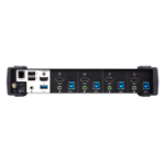 ATEN 4-Port USB 3.0 4K HDMI KVMP™ Switch with Audio Mixer Mode