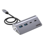 UNITEK H1337AGY01 interface hub USB 3.2 Gen 1 (3.1 Gen 1) Type-C 5000 Mbit/s Grey