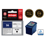 Activejet AH-56R ink (replacement for HP 56 C6656A; Premium; 25 ml; black)