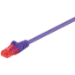 Microconnect B-UTP601P networking cable Purple 1 m Cat6 U/UTP (UTP)