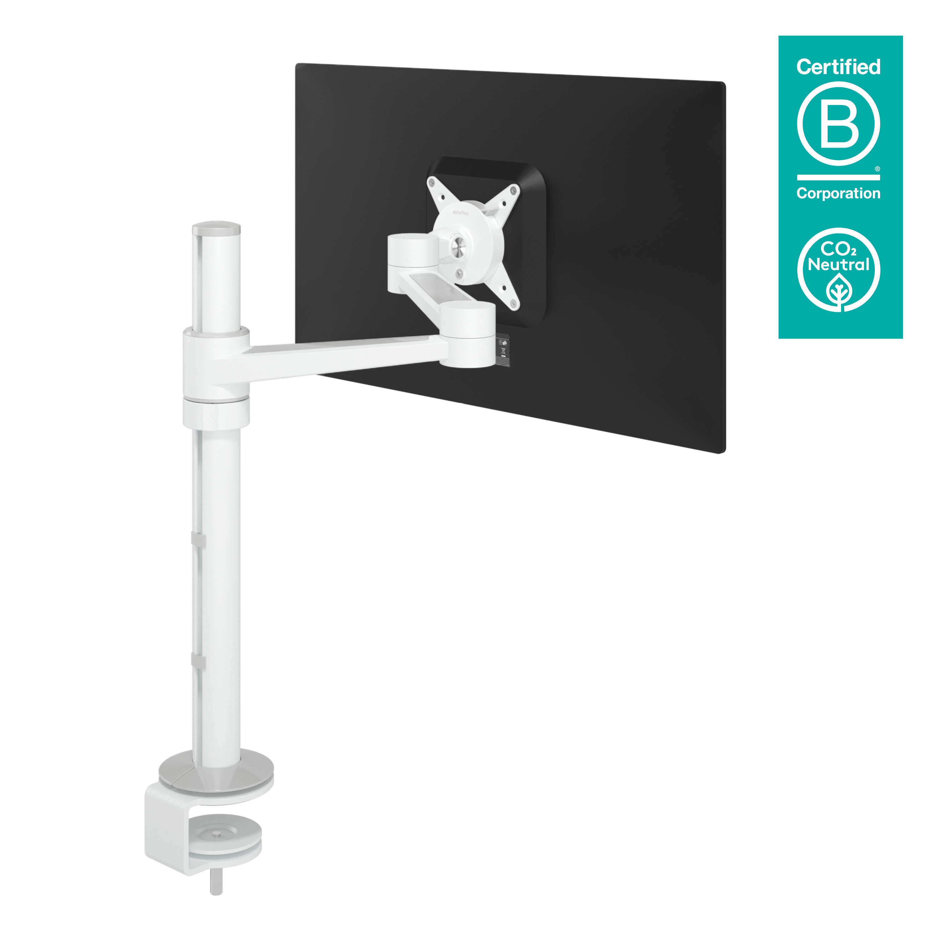 Image of Dataflex Viewlite monitor arm - desk 120