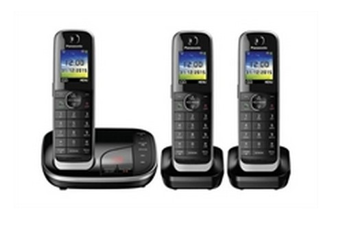Image of Panasonic KX-TGJ323 DECT telephone Caller ID Black
