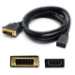 AddOn Networks DVID2HDMI-5PK video cable adapter 7.87" (0.2 m) DVI-D HDMI