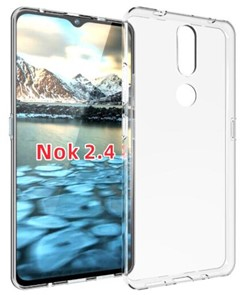 JLC Nokia 2.4 Clear Gel mobile phone case 16.5 cm (6.5") Shell case Transparent