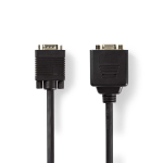 Nedis CCGP59120BK02 VGA cable Black