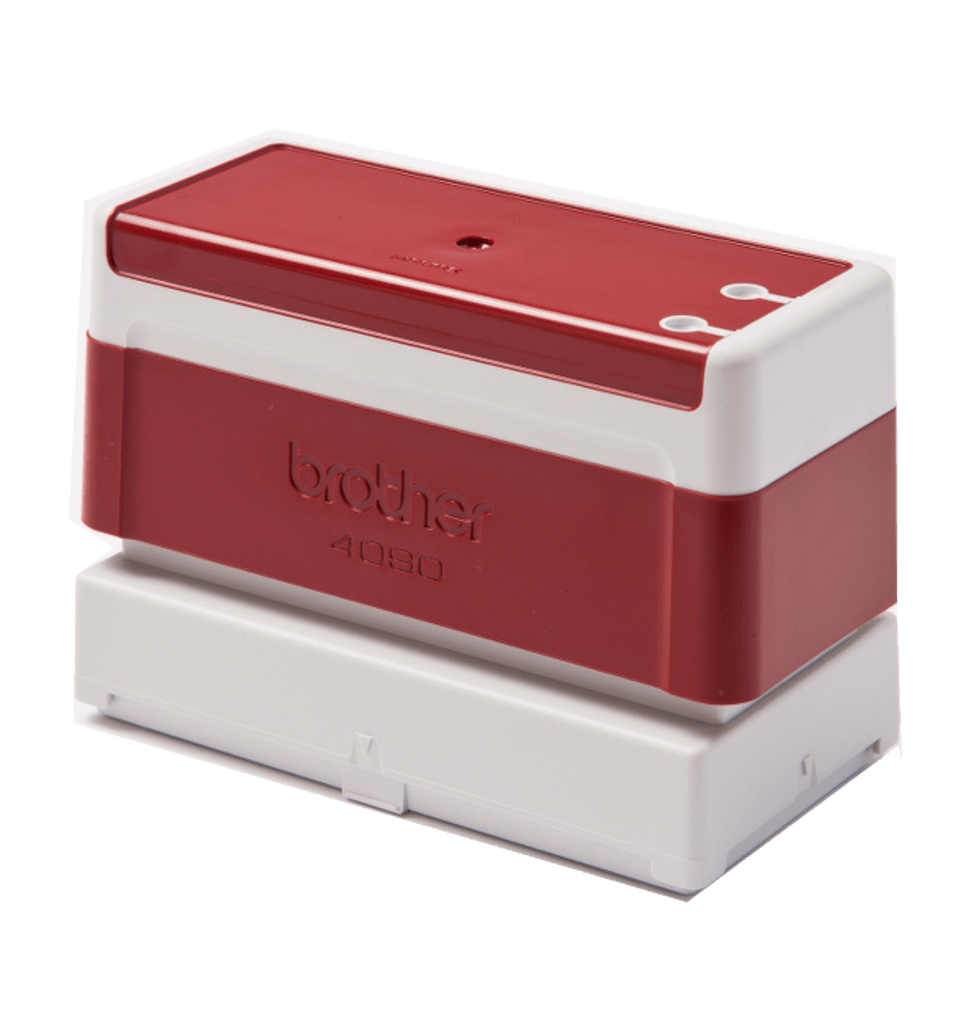 Brother PR4090R Stamp 90 x 40mm Red (Pack of 6) PR4090R6P