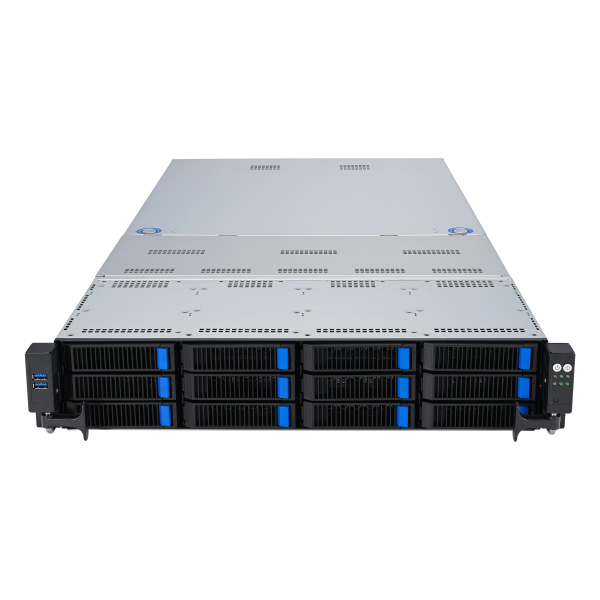 RS720-E11-RS12U Intel C741 Rack (2U) Black, Silver