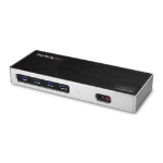 StarTech.com DK30A2DH laptop dock/port replicator Wired USB 3.2 Gen 1 (3.1 Gen 1) Type-C Black, Silver