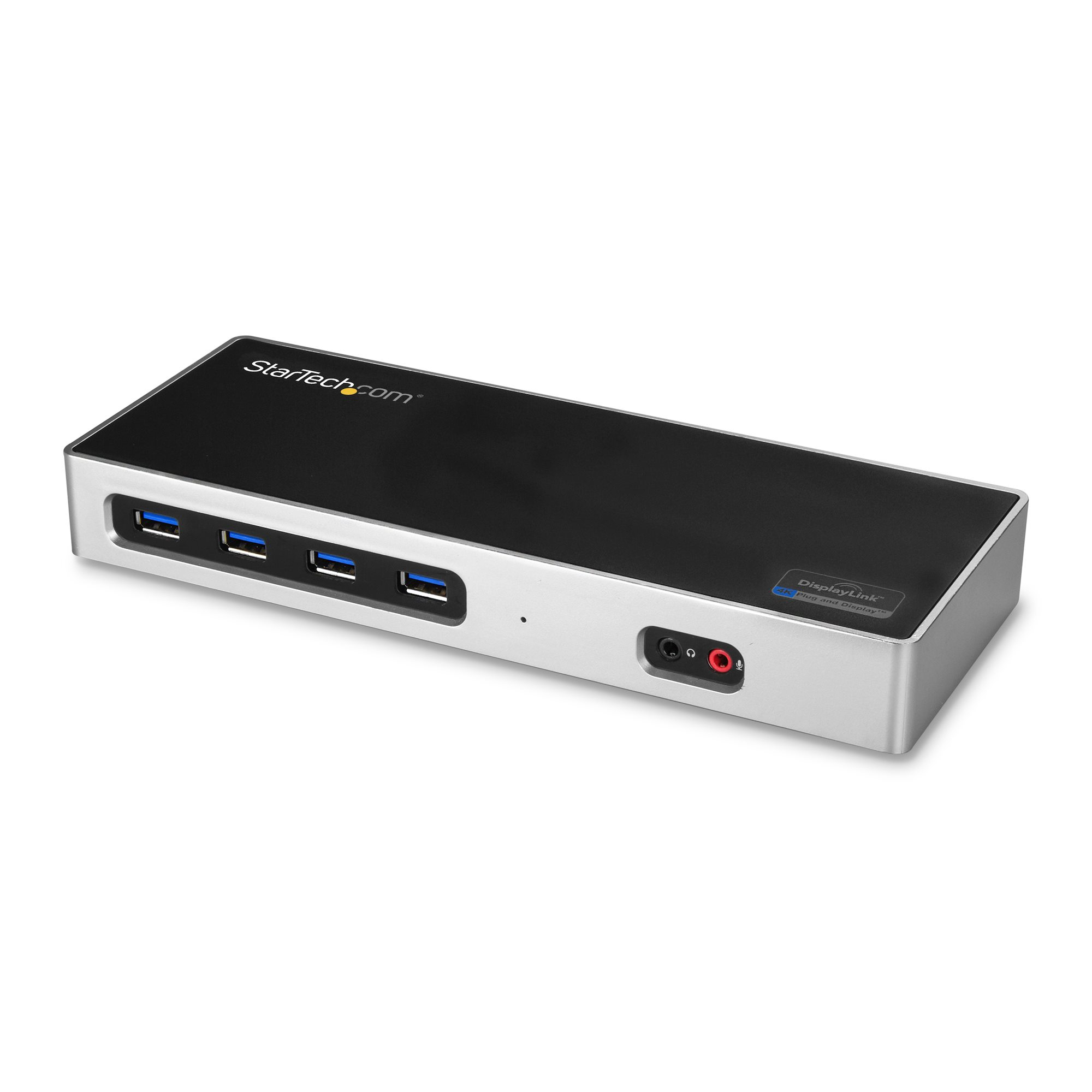 Image of StarTech.com USB-C & USB-A Dock - Dual Monitor 4K 60Hz Dock...