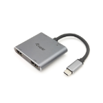 Equip USB-C 4 in 1 Dual HDMI Adapter