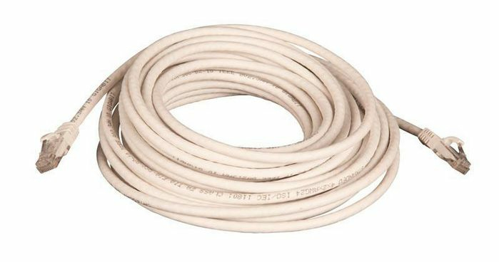 Image of Lanview LVN149042 networking cable Black 10 m Cat6a U/UTP (UTP)