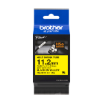 Brother HSE-631E Heat Shrink Tubes black on yellow 11,2mm x 1,5m for Brother P-Touch TZ 3.5-18mm HSE/24mm HSE/36mm HSE