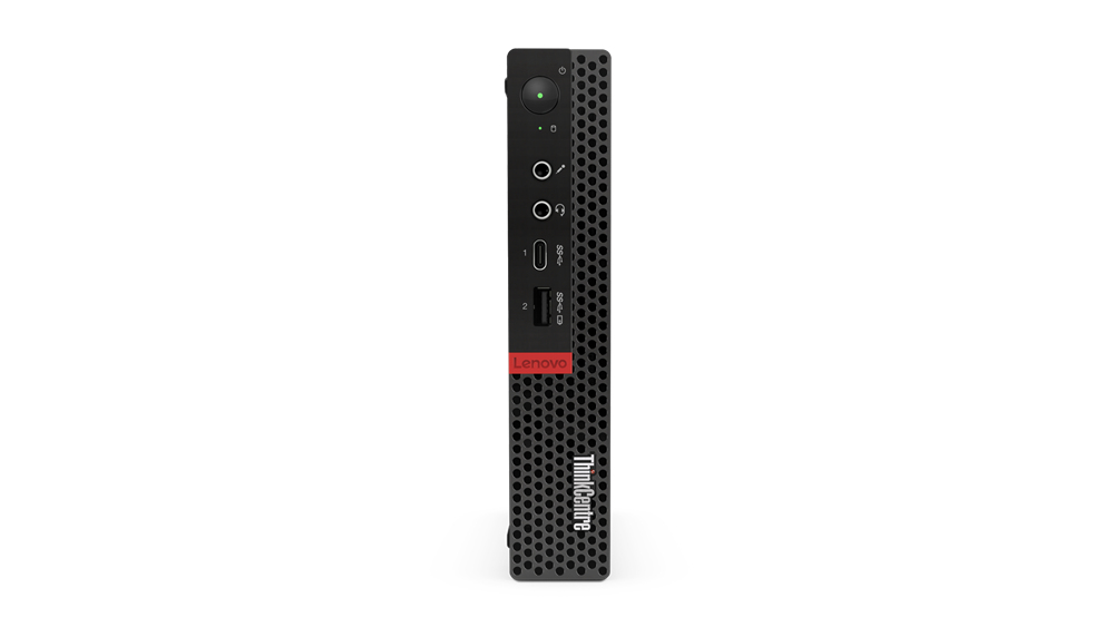 T1A Lenovo ThinkCentre M720q Refurbished Intel® Core™ i3 i3-8100T 8 GB DDR4-SDRAM 256 GB SSD Windows 10 Pro Mini PC Black