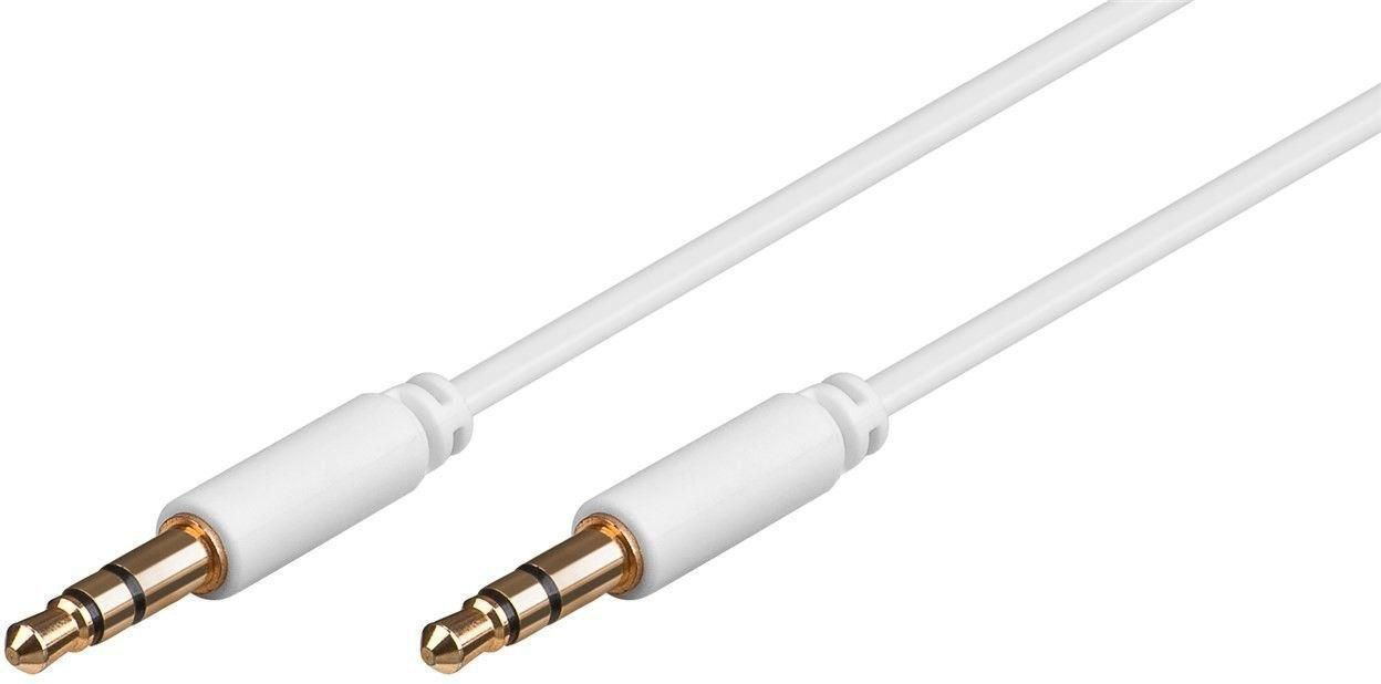 Image of Microconnect AUDLL1.5W audio cable 1.5 m 3.5mm White