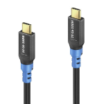 PureLink FI-U400-003 USB cable USB4 Gen 2x2 0.3 m USB C Black, Blue