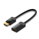 Vention HBZBB video cable adapter 0.15 m DisplayPort HDMI Type A (Standard) Black