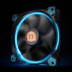 Thermaltake Riing 14 Computer case Fan 14 cm Black, Blue