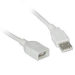 C2G USB A Male to A Female Extension Cable 3m USB cable 118.1" (3 m) White