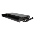 AddOn Networks ADD-MIMC-1U12S-CHASSIS-AA network equipment chassis 1U Black