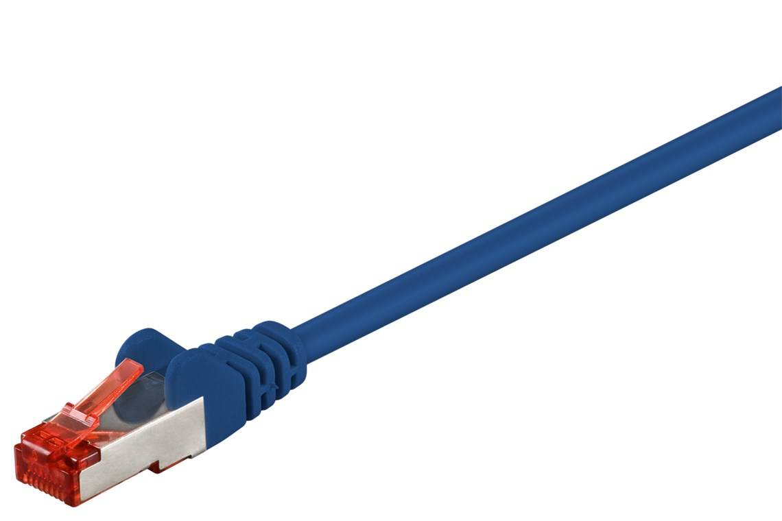 EU Product - CAT 6 Patchkabel S/FTP PiMF blau - Cable - Network thumbnail