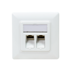 LogiLink NK4023 wall plate/switch cover White
