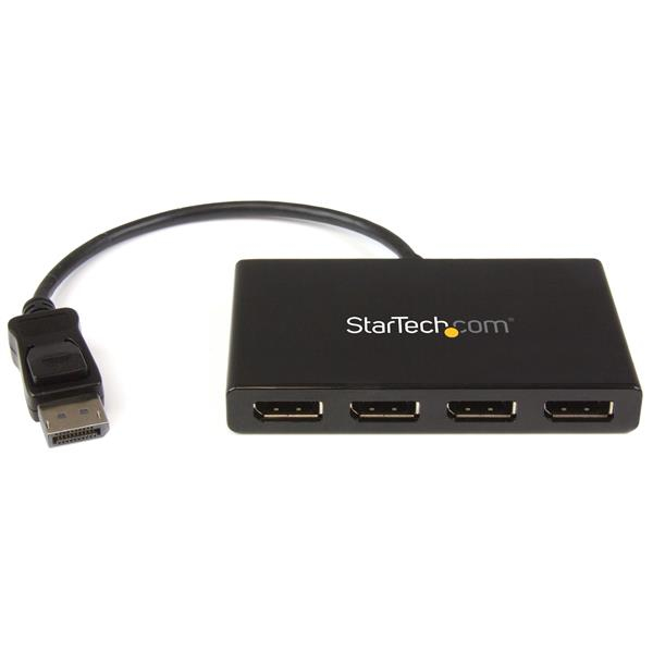 Image of StarTech.com 4-Port Multi Monitor Adapter - DisplayPort 1.2 MST...