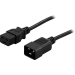 PowerWalker 91010028 power cable Black 1.8 m C19 coupler C20 coupler
