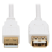 Tripp Lite U024AB-003-WH USB cable 35.8" (0.91 m) USB 2.0 USB A White