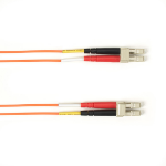 Black Box FOCMPM4-004M-LCLC-OR InfiniBand/fibre optic cable 4 m 2x LC OFNP OM4 Orange
