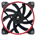 Corsair Air AF120 Quiet Edition Computer behuizing Ventilator 12 cm Zwart, Blauw, Rood, Wit