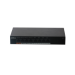 Dahua Technology PFS3008-8GT-60 network switch Unmanaged L2 Gigabit Ethernet (10/100/1000) Power over Ethernet (PoE) Black