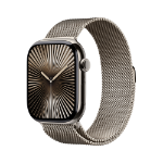 Apple Watch Series 10 (Demo) GPS + Cellular 46mm Natural Titanium Case with Natural Milanese Loop - S/M