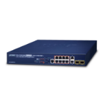 PLANET GS-5220-8P2T2S network switch Managed L2+ Gigabit Ethernet (10/100/1000) Power over Ethernet (PoE) 1U Blue