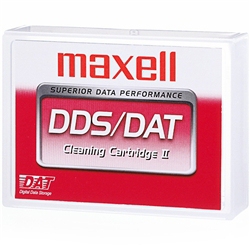 Maxell DDS/DAT Cleaning Cartidge II Blank data tape Tape Cartridge 8 mm