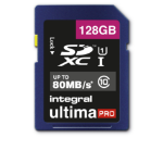 Integral 128GB ULTIMAPRO SDHC/XC 80MB CLASS 10 UHS-I U1 SD