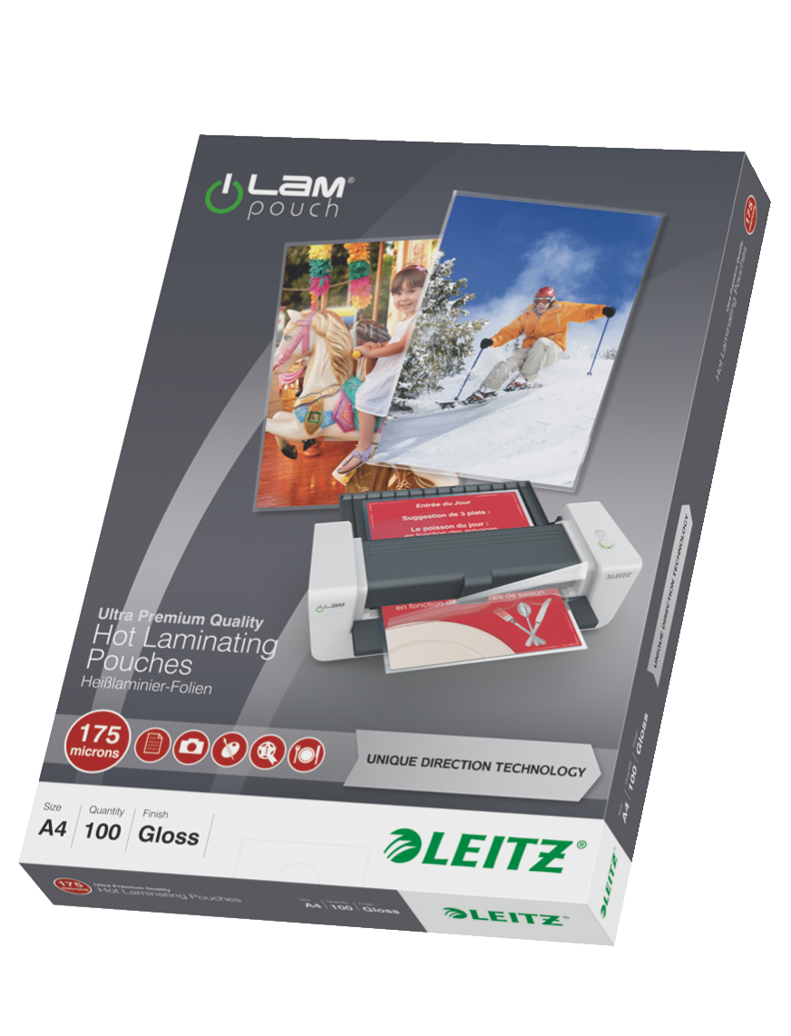 Image of Leitz iLAM UDT laminator pouch 100 pc(s)