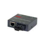 ROLINE 21.13.1132 network media converter 100 Mbit/s Black