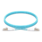 Origin Storage CAB-OM4-LC-LC-0.5M-D InfiniBand/fibre optic cable OFNR Aqua colour