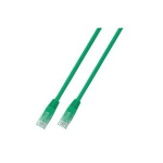 EFB Elektronik RJ45 U/UTP Cat.5e netwerkkabel Groen 5 m Cat5e U/UTP (UTP)