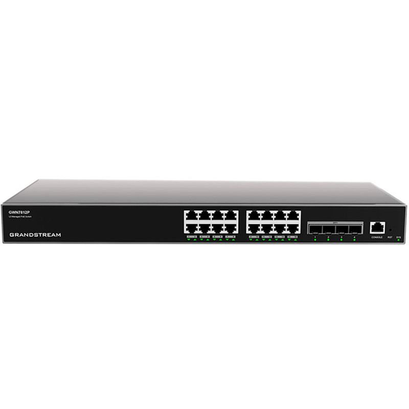 EU Product - GWN7812P Layer-3 Managed Switch - Switch - 0.1 Gbps thumbnail