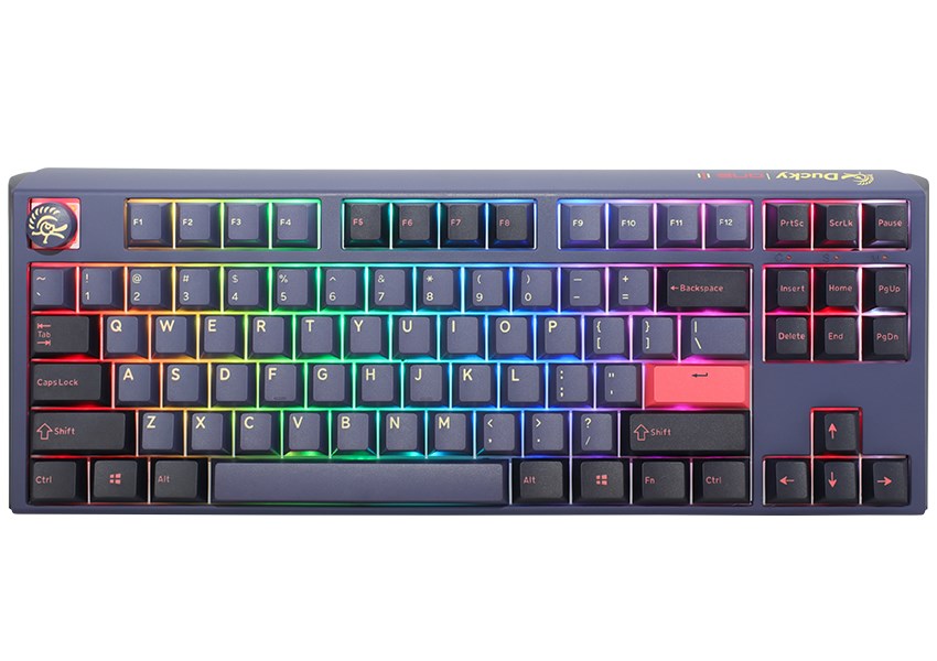 DUC ky One 3 Cosmic Blue TKL Gaming Keyboard, RGB LED - MX-Ergo-Clear (US)