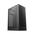 Deepcool CH170 PLUS Vertical Micro-ATX Compact Case, USB3.0×2, Gen2 Type-C x1, Audio/Mic×1