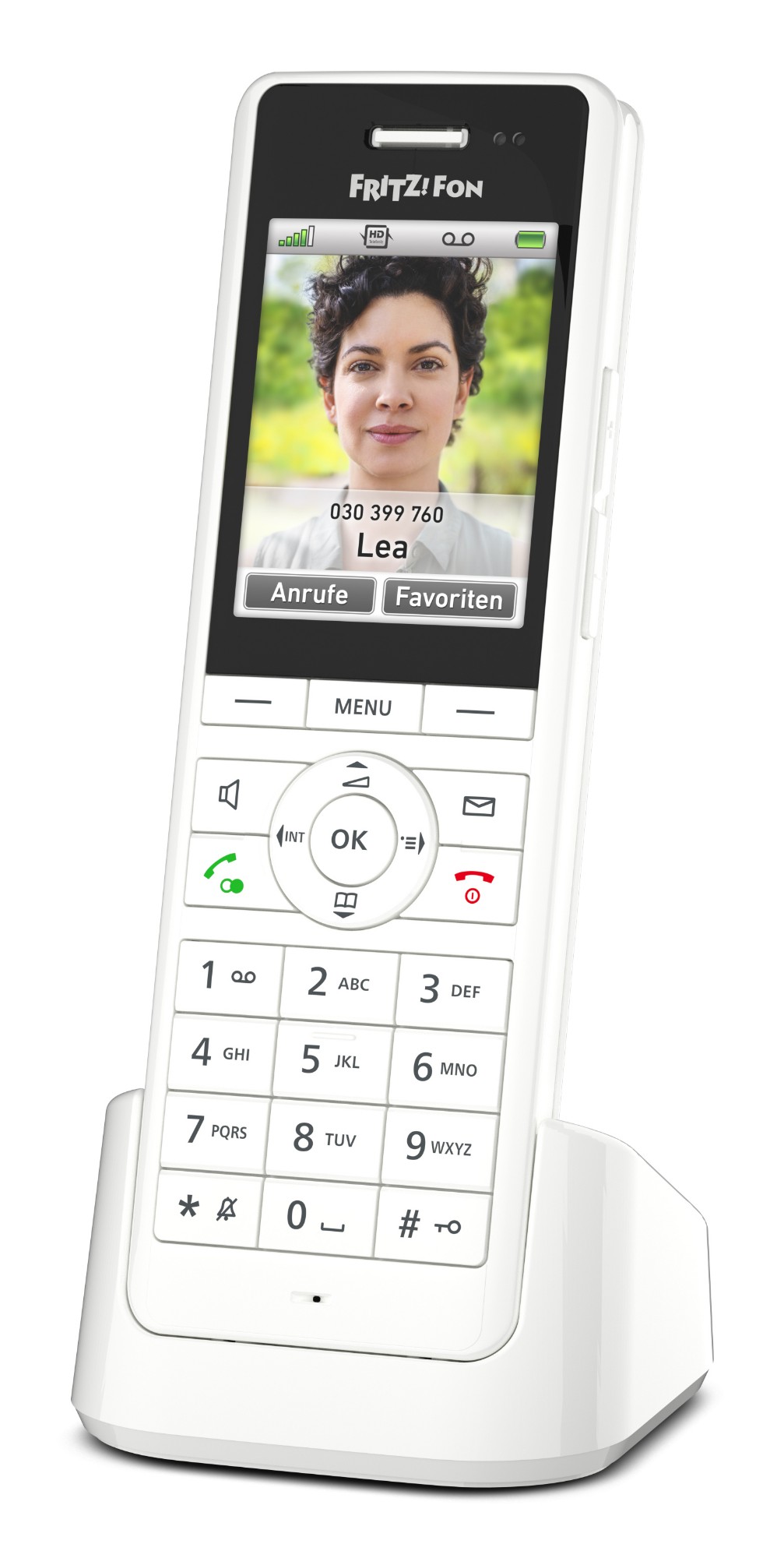 Fon FRITZ! X6 DECT telephone Caller ID White