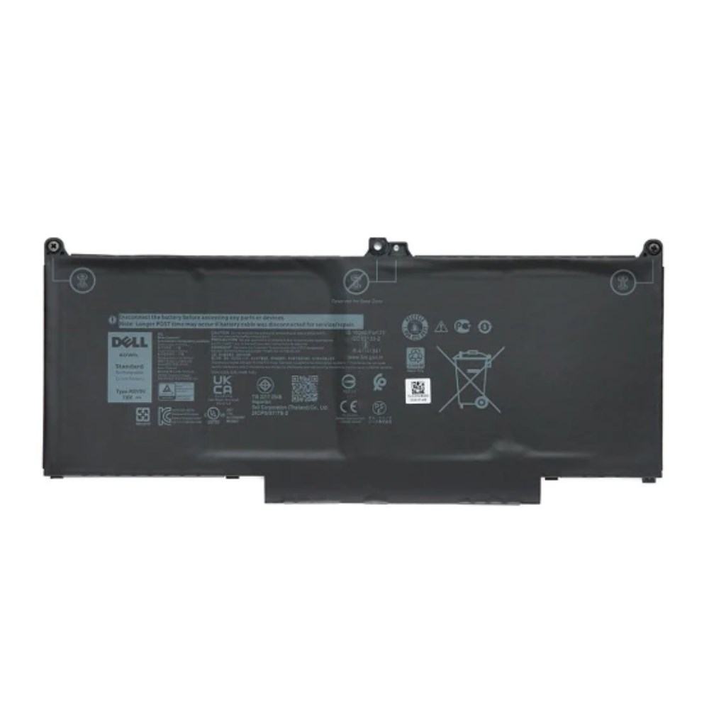 DELL Battery 4 Cell 60Whr for 7280 - OEM: DM3WC KG7VF F3YGT