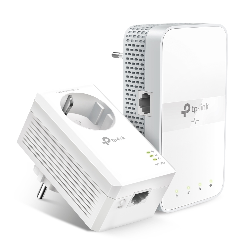 Image of TP-Link TL-WPA7617 KIT PowerLine network adapter 1200 Mbit/s...