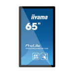 iiyama TF6539UHSC-B1AG interactive whiteboards & accessories 165,1 cm (65") 3840 x 2160 Pixels Touchscreen Zwart USB