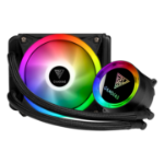 GAMDIAS Chione E2-120 Lite 2 Processor All-in-one liquid cooler 12 cm Black 1 pc(s)