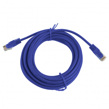 Pro Series CAT5E UTP Blue Patch Cable - 5m thumbnail