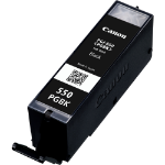 Canon 6496B001/PGI-550PGBK Ink cartridge black pigmented, 300 pages ISO/IEC 24711 2425 Photos 15ml for Canon Pixma IP 8700/IX 6850/MG 5450/MG 6350/MX 725