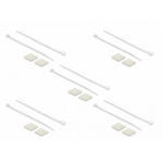 DeLOCK 18677 cable tie mount White Nylon 10 pc(s)